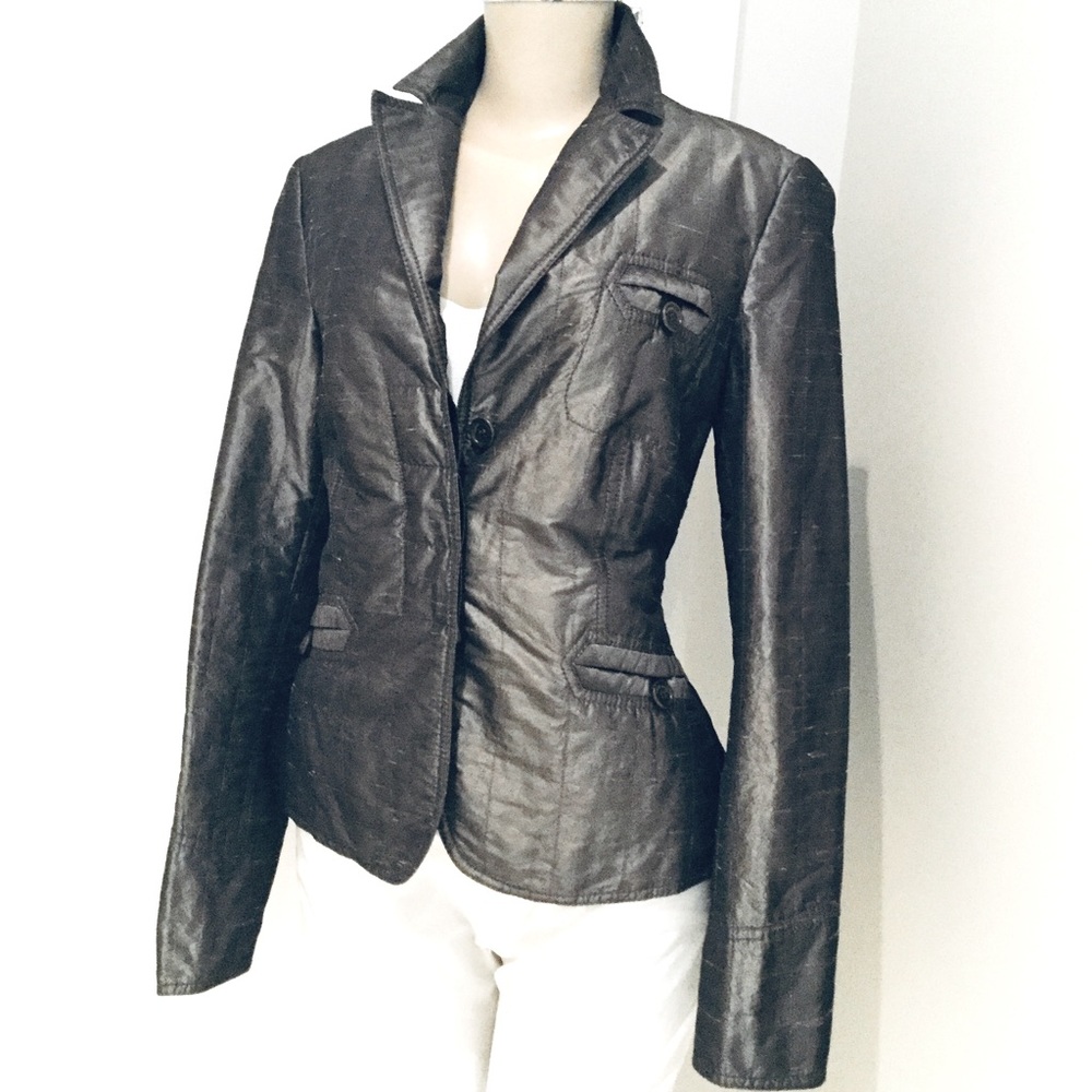 ARMANI COLLEZIONI OLIVE BLAZER